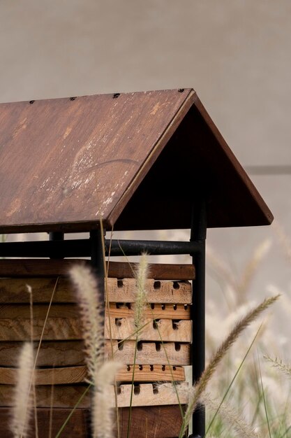 Photo rest house for bees hive for bees