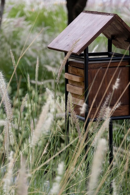 Photo rest house for bees hive for bees