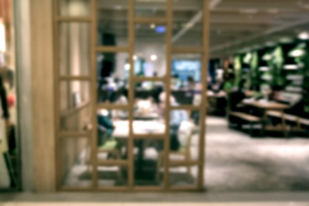 restaurant blur backgroundvintage effect style