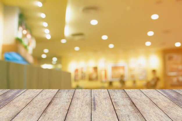 Restaurant blurred background vintage filter people in restaurant blur background with bokeh