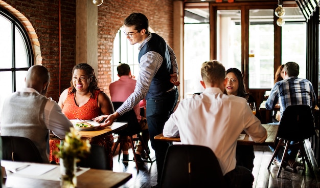 Restaurant Chilling Out Classy Lifestyle Reserved Concept