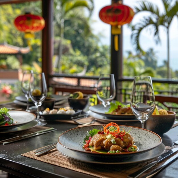Restaurant Interior With Elegant Table Setups Ai Generated Image Restaurant Interior With Elegant Table Setups Ai Generated Image