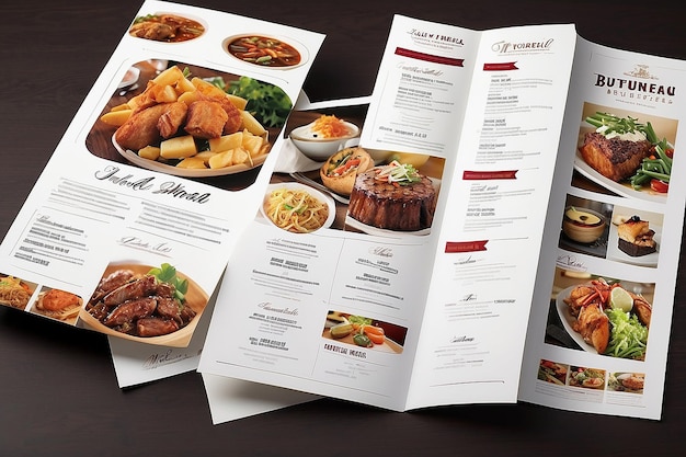 Restaurant Menu Brochure