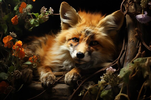 Resting Fox