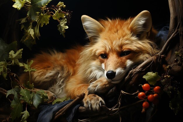 Resting Fox