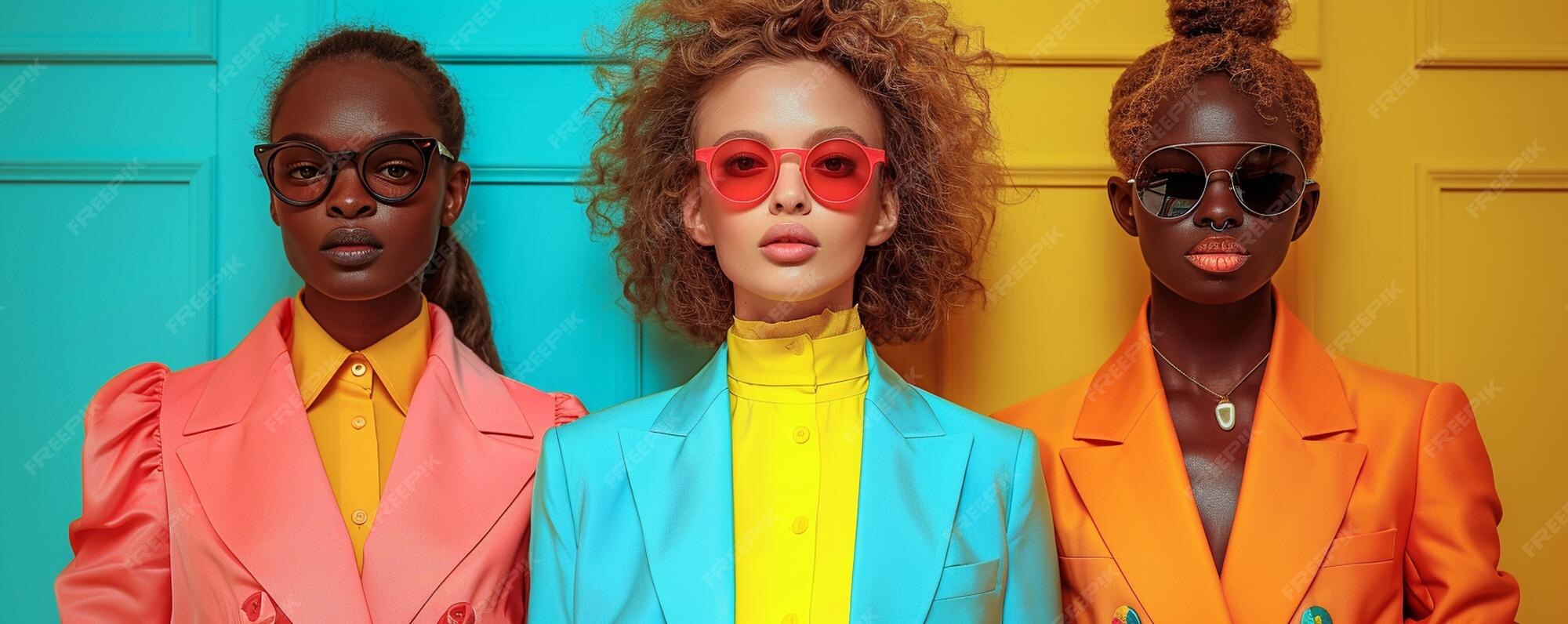 Premium Photo  A Resurgence Of Retro Fashion Trends From The Background