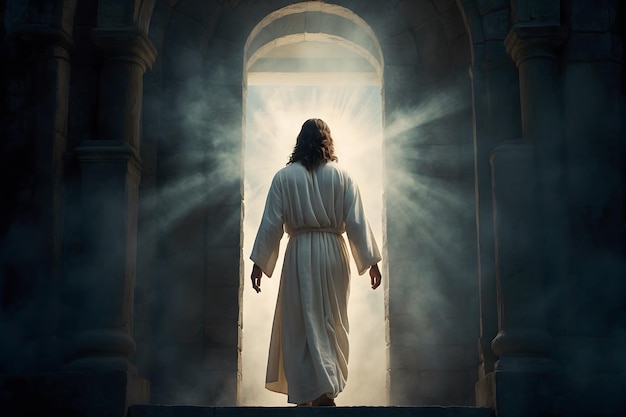 Resurrection of Jesus and rises to heaven