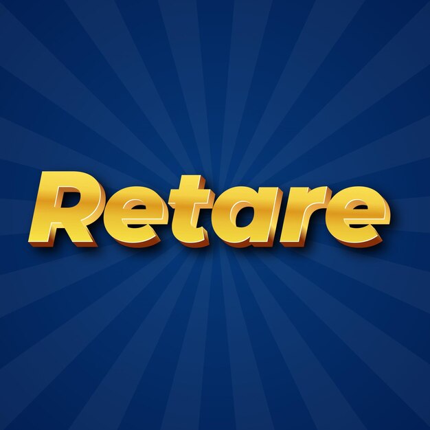 Retare text effect gold jpg attractive background card photo