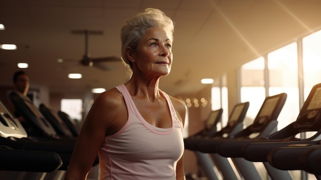 Retirees are involved in sports and fitness activities