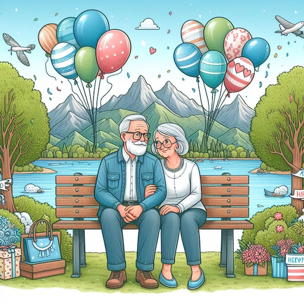 Retirement Illustration