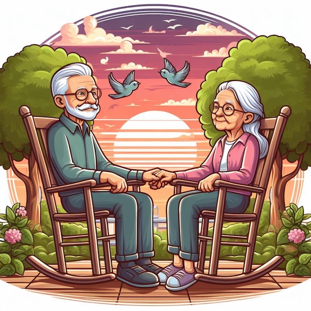 Retirement Illustration