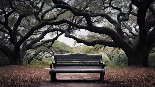 Photo retirement senior bench