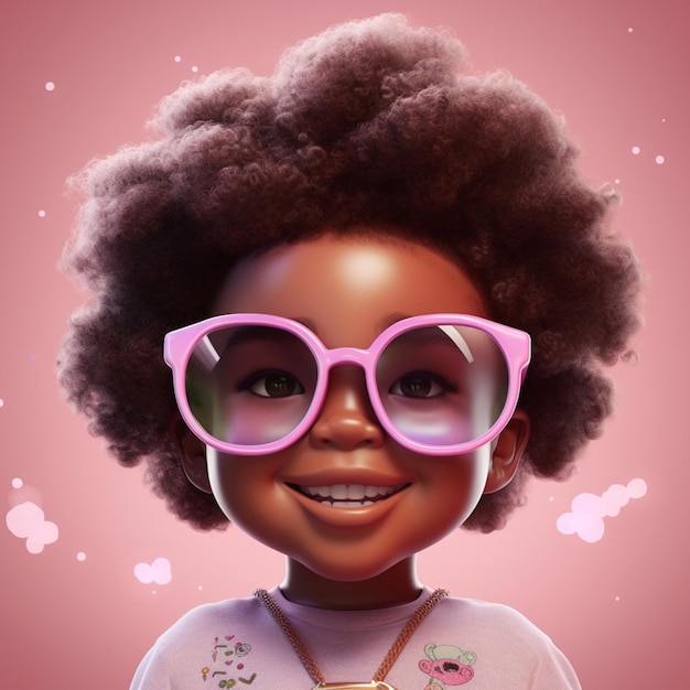 Retrato de ninos afroamericanos cartoon kids children afroamerican cute rostro cara