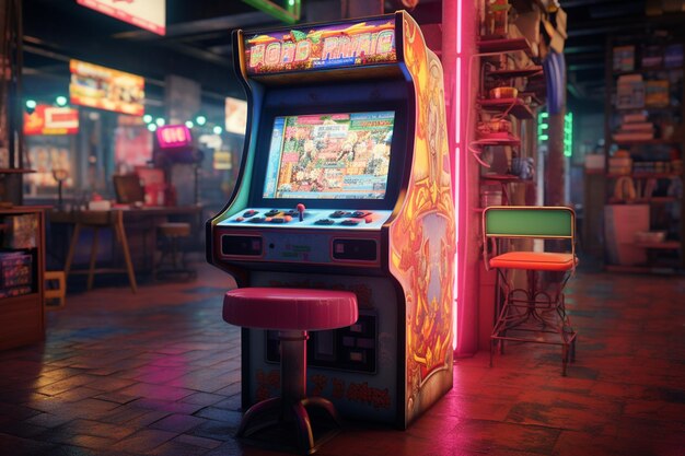Retro arcade game with a lovethemed storyline octa 00094 01