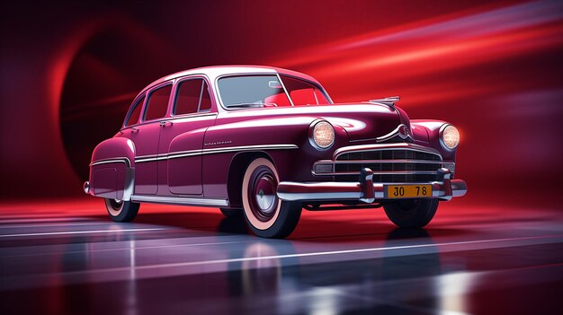 Photo retro car artistry vintage elegance