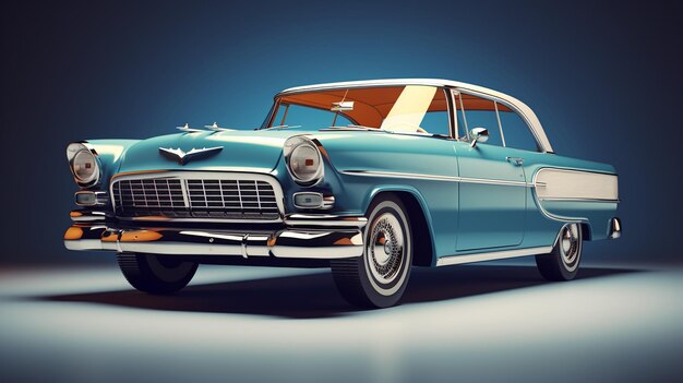 Photo retro cars timeless appeal