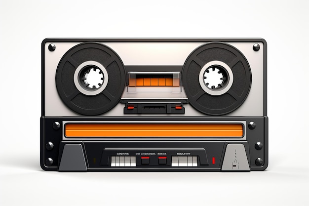 Retro cassettebandje icoon