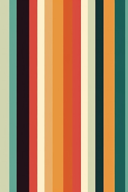 a retro colorstripes background