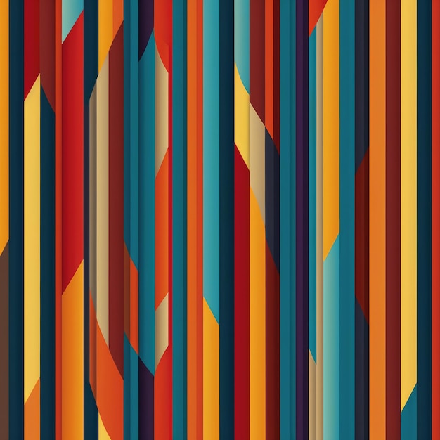 a retro colorstripes background