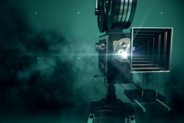 Retro filmprojector