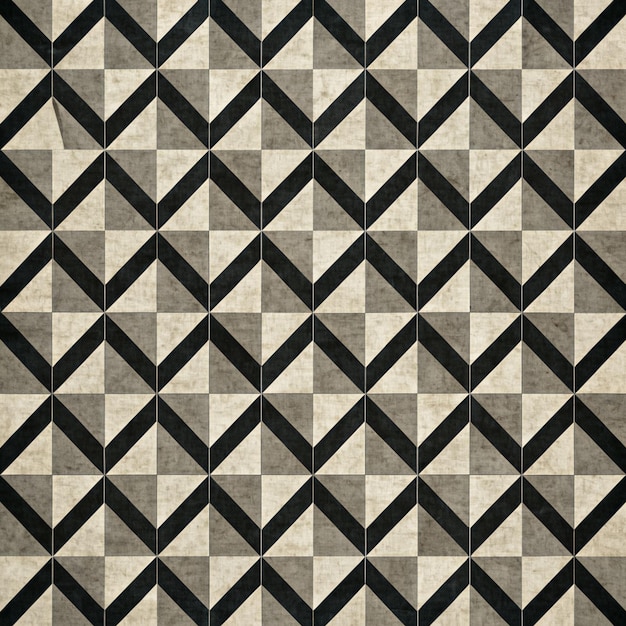 レトロの幾何学的なパターンの背景