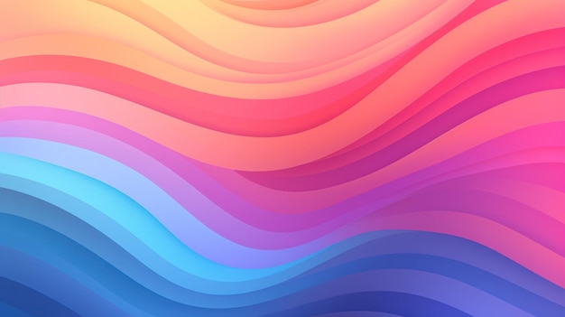 The Retro Gradient background