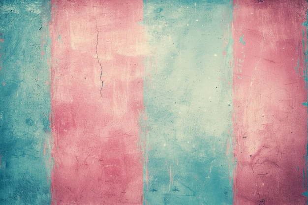 Retro handmade background with pink and blue