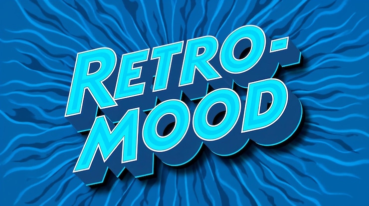 Foto retro mood ontwerp