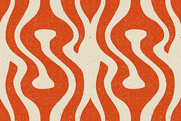 Retro orange background or card design