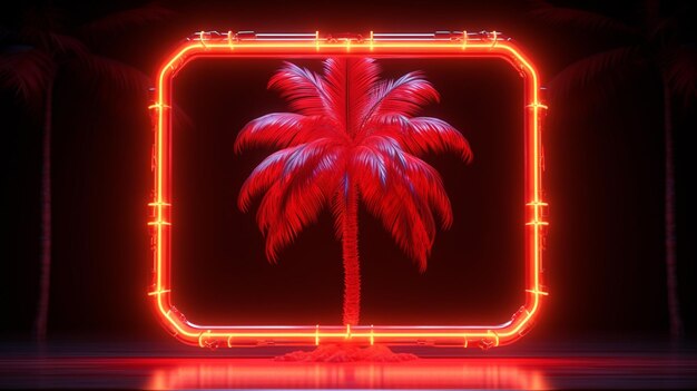 retro palms vector HD 8K wallpaper Stock Photographic Image