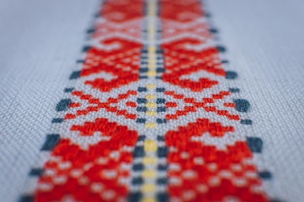 Foto retro patroon op een tapijt