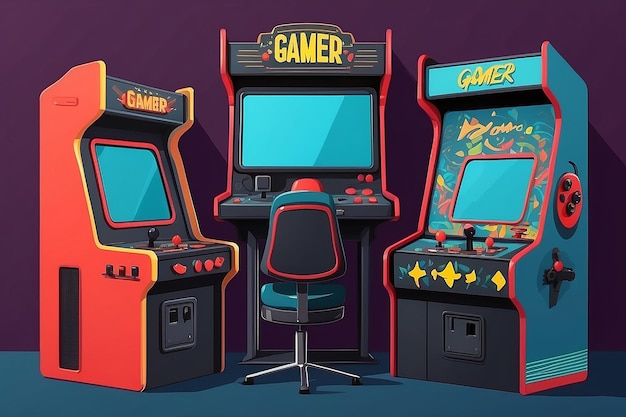 Retro Replay Immerse Yourself in Vintage Gaming with Arcade Machines