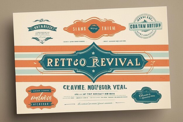 Photo retro revival