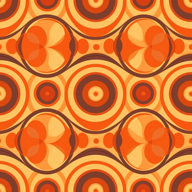 Photo retro seamless pattern