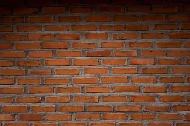 レトロなスタイルのレンガの壁の背景。