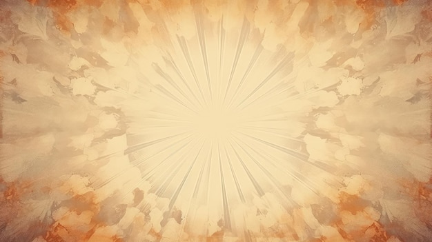 Photo retro sunburst vintage background