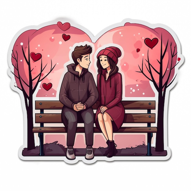 Retro Valentijnsdag sticker Cartoon groovy romantische elementen vakantie hippie personages Vintage komische schattige Cupido met liefde pijl loopt hart met bloem vector set Handen met valentijnskaart