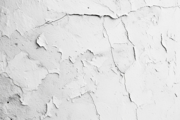 Photo retro white cement wall for vintage interiors