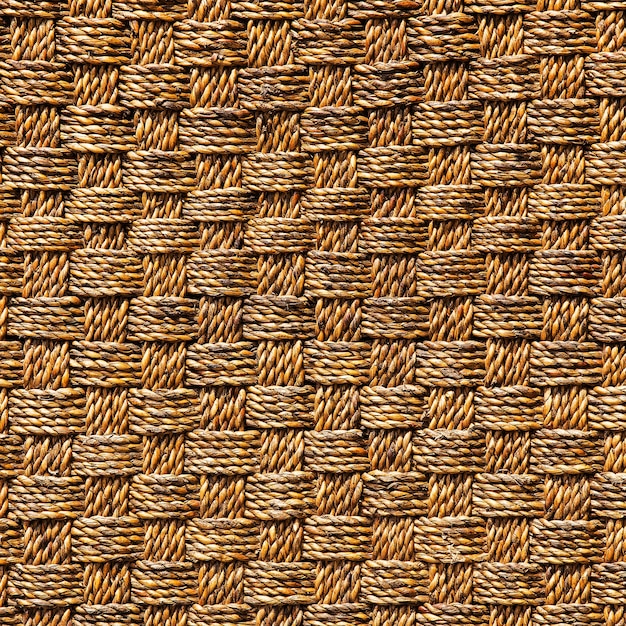 Retro woven wood for pattern and background