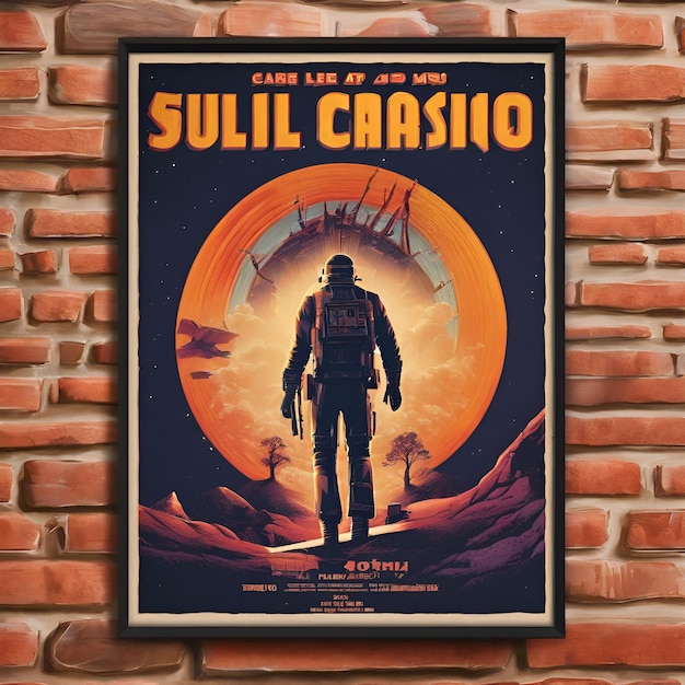 Retrostyle movie posters for cult classics and Bmovies