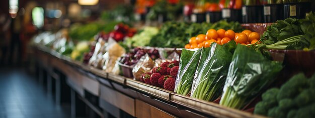 食料品店の再利用可能な袋