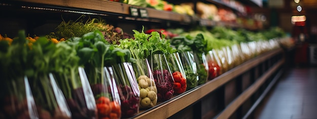 Reusable Bags in Grocery