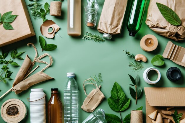Многоразовые экологические продукты экологически устойчивый образ жизни и концепция нулевых отходов