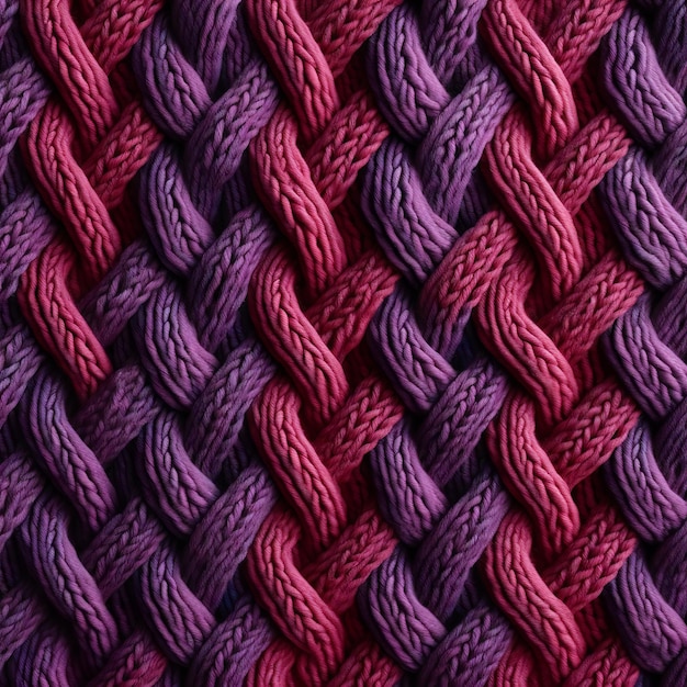 Revealing Colorful Wool Texture Details in CloseUp