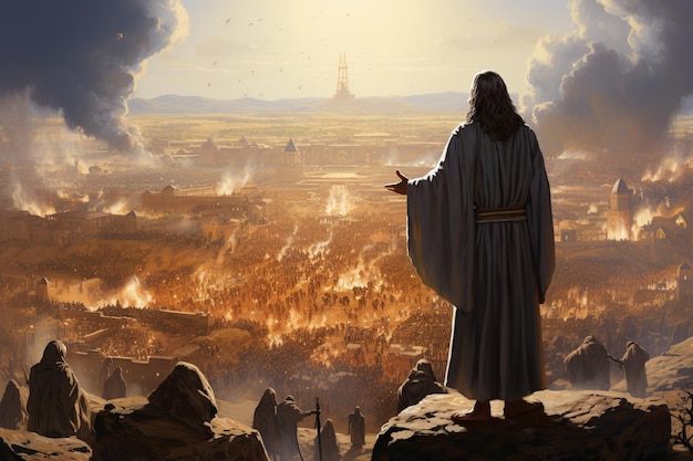 イエス・キリストの啓示 聖書のエルサレムが過去の聖地を明らかにする エルサレムの史跡を巡る精神的な旅と聖書の遺産とつながる神の物語