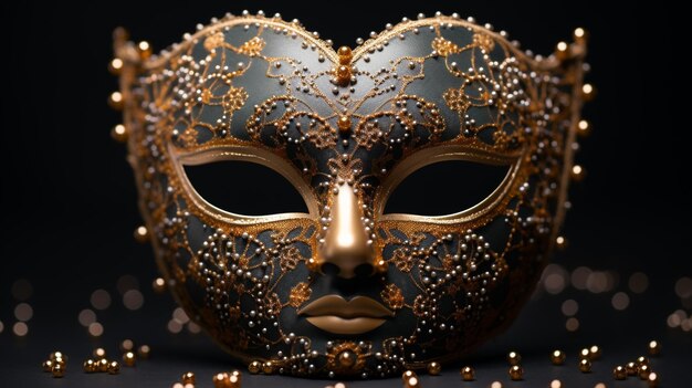 Foto revelry mask hd 8k behang stock fotografisch