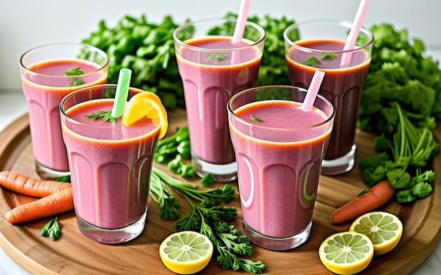 Revitalize with Nature Refreshing and Healthy Detox Carrot Juice