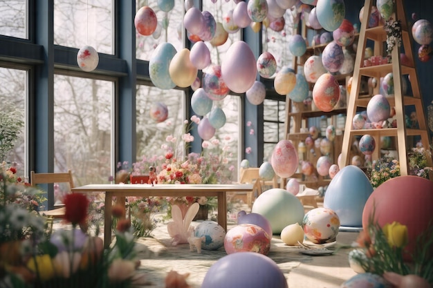 Revolutionizing Easter Decor Insiders Peek into the AIGenerated Interior Designs