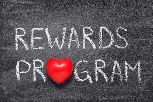 Rewards program heart