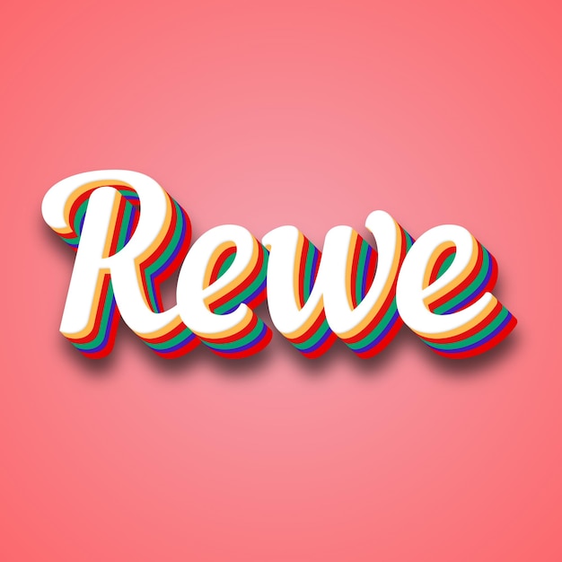 Photo rewe text effect photo image cool